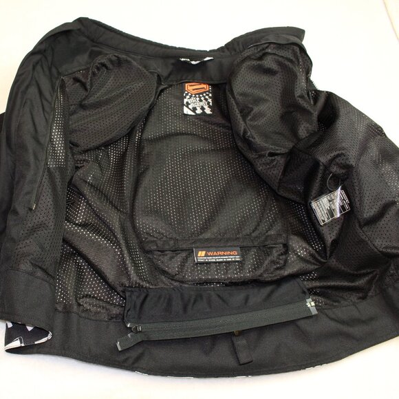 Shift Rise Against Guns Motorcycle Jacket Mens Large - Picture 4 of 9